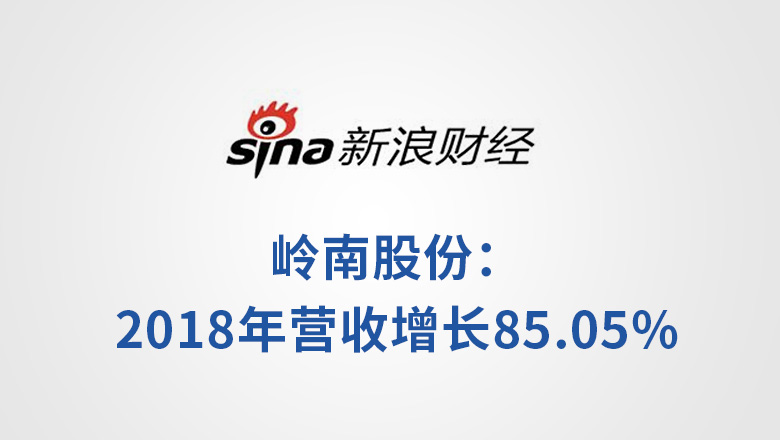 [新浪财经]利博官网股份：2018年营收增长85.05%