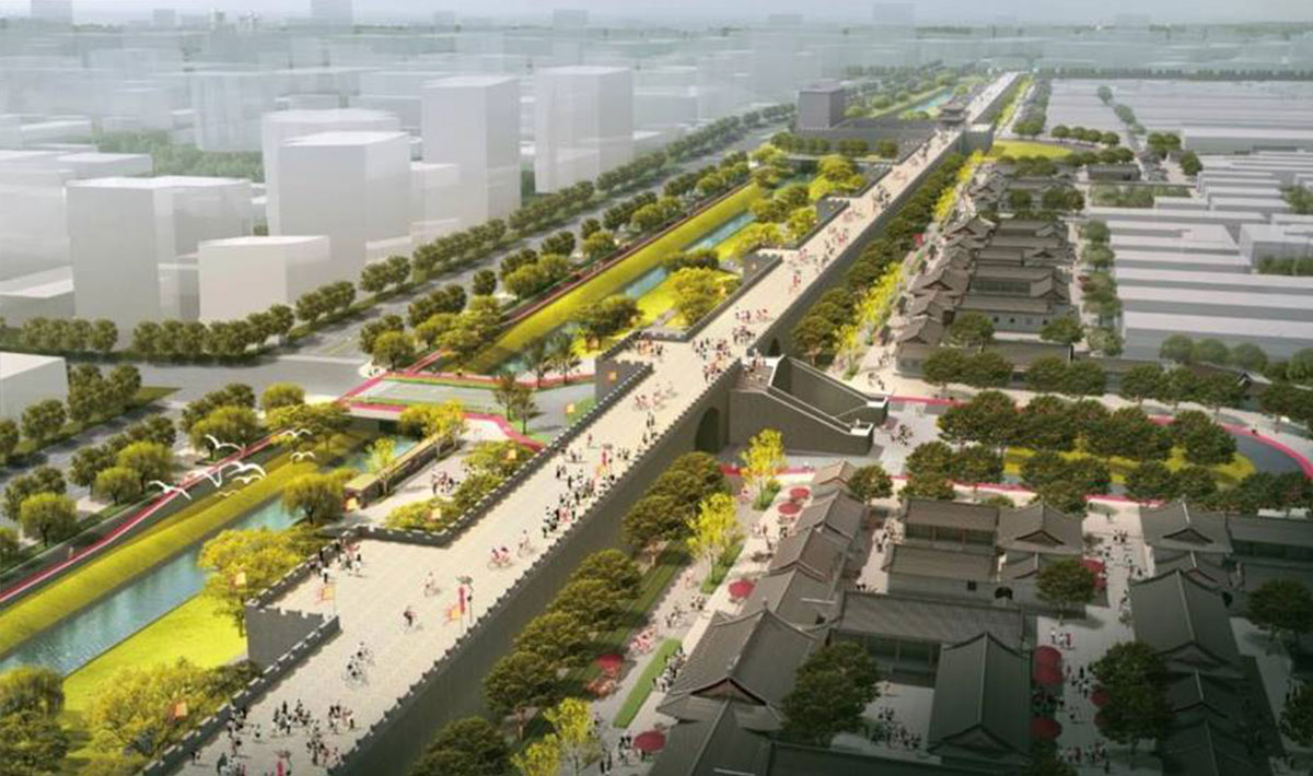 陕西西安·城墙、古都绿道修建性详细规划设计